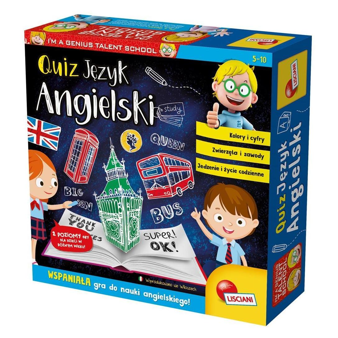 Lisciani Das Spiel ist ein Genie-Quiz in englischer Sprache (Englisch) (304-PL48892)
