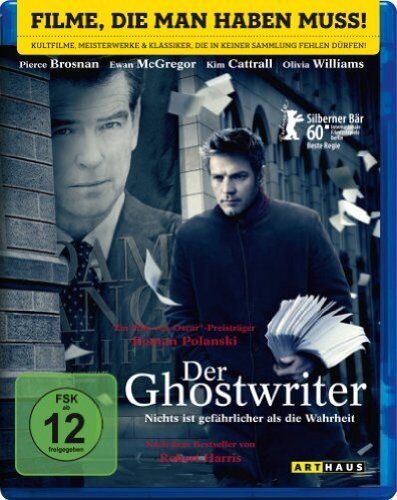 Roman Polanski - Der Ghostwriter [Blu-ray] - Preis vom 09.10.2026 07:28:09 h