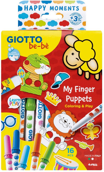 Happy Moments My Finger Puppets - Giotto be-bè