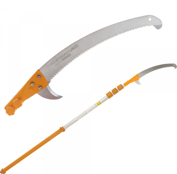 Scie de jardin professionnelle sur perche télescopique en aluminium Silky Hayate 6100