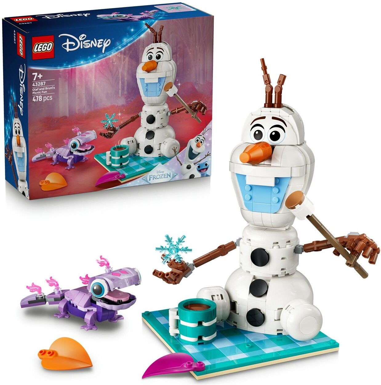 Lego Disney: Frozen Olaf and Bruni’s Picnic Fun (43287)