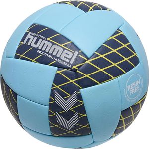 Hummel Handball Evolution Energizer AR HB, Größe 2, hellblau/marine, 325 Gramm, Trainingsball
