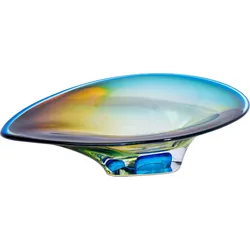 Mirage Dekoschale 26,5 cm, bernstein-blau