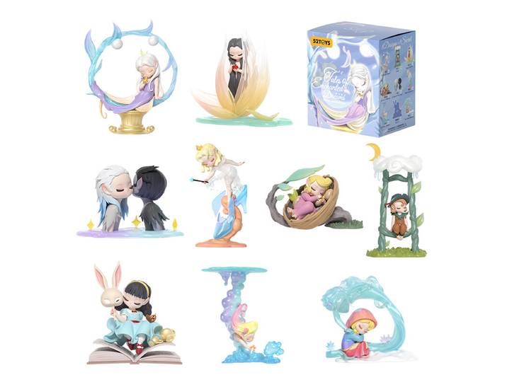 52TOYS Sleeping Dream serie - sprookjesdroomverhalen schattige blind box trendy anime speelgoed verjaardagscadeau willekeurig enkel item verzonden