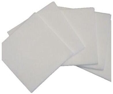 No-Name Universalklud Uden Mikroplast, 38 X 38, Hvid