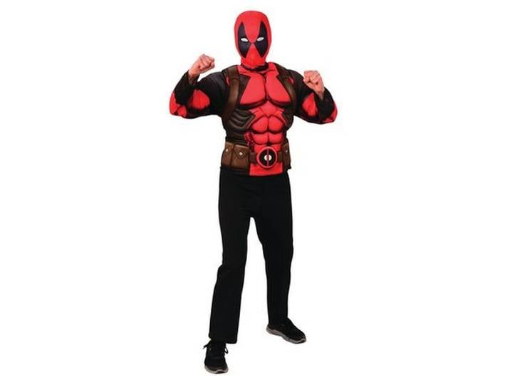 TOP + CAGOULE DEADPOOL