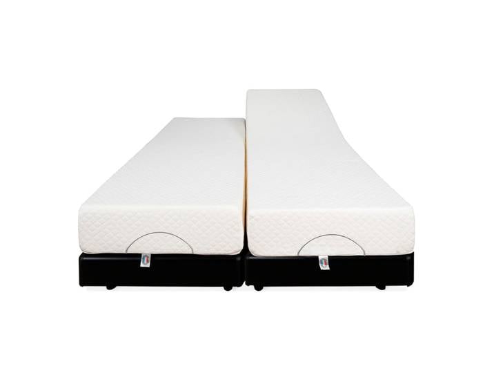 Ensemble matelas mémoire sommier 2x90x200
