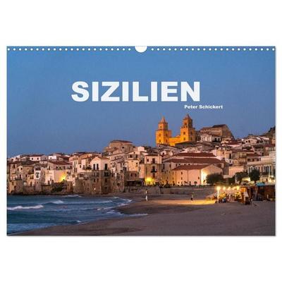 Italien - Sizilien (Wandkalender 2026 DIN A3 quer), CALVENDO Monatskalender