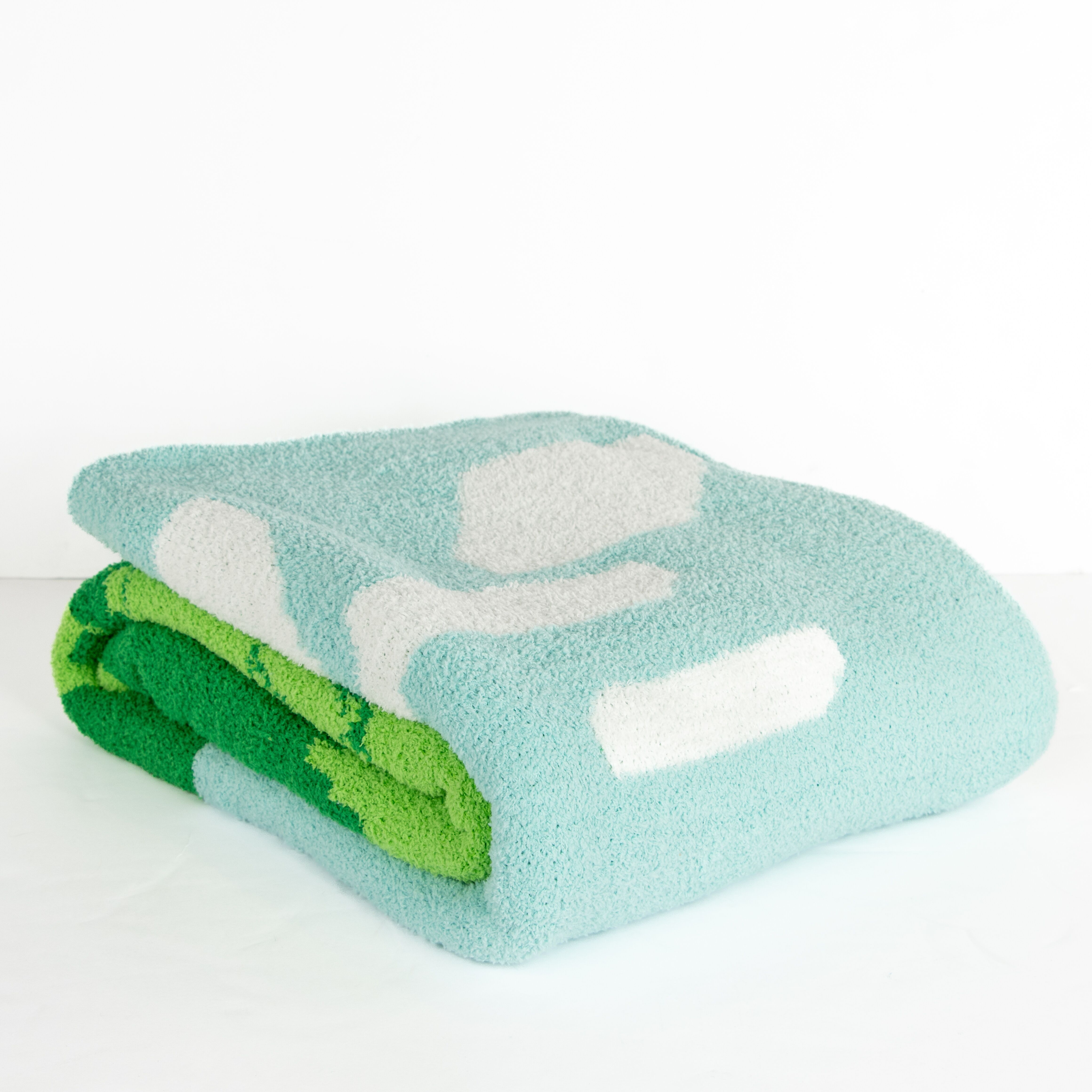 Kinderdecke MINECRAFT "Minecraft Creeper", grün, B:127cm L:152cm, Polyester, Wohndecken, Kinderdecke, flauschige Kuscheldecke - 127 x 152 cm Flauschig gestrickt grün B/L: 127cm x 152cm