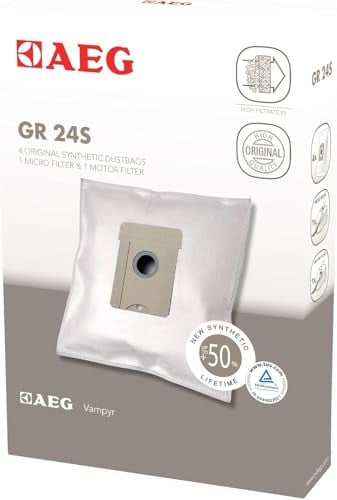 AEG Electrolux GR 24S originele stofzuigerzakken, synthetisch, 7 stuks