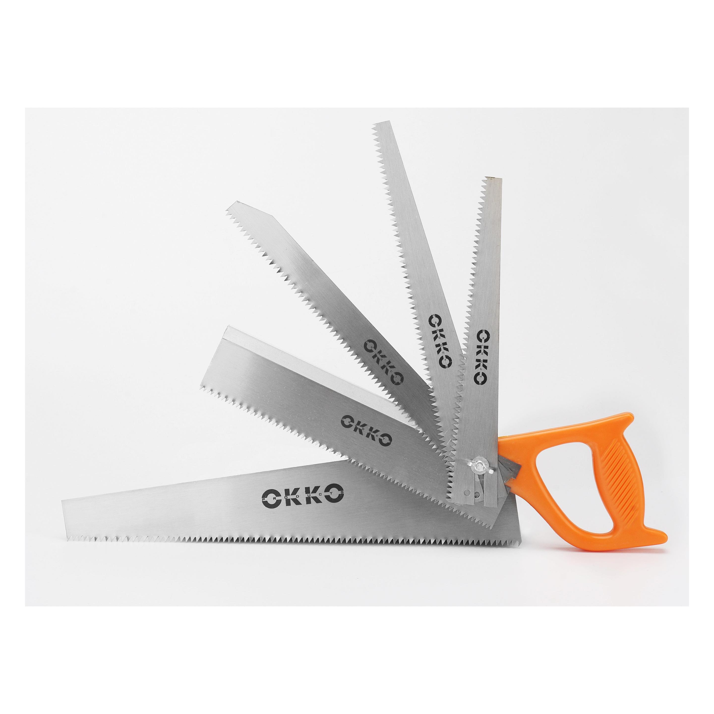 Okko Wood Hand Saw With 5pcs Blades (5142)