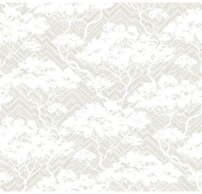 Seabrook Designs Nara Stringcloth Unpasted Wallpaper