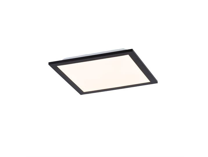 JUST LIGHT Deckenleuchte FLAT , schwarz, 1, 1 Stk., Leuchten, LED, Deckenleuchte