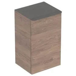 Geberit Smyle Square Seitenschrank mit einer Tür re, 36x60x32,6cm, Nussbaum, 500359JR1 500359JR1