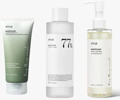 Uplifted Finds Anua Heartleaf 77 Toner And Cleansing Skincare Set a 01 02 03