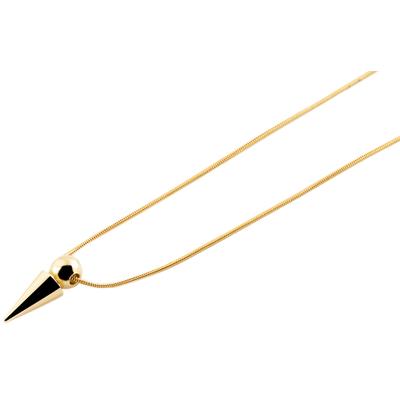 Kette ohne Anhänger ADELIA´S "Halskette mit Anhänger – aus Edelstahl", gold, Halsketten, Damen, 50cm, Edelstahl, Ein Geschenk, das Freude macht