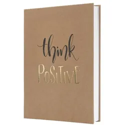 Sigel Notizbuch »Jolie Pure Positivity« liniert A5 Hardcover braun