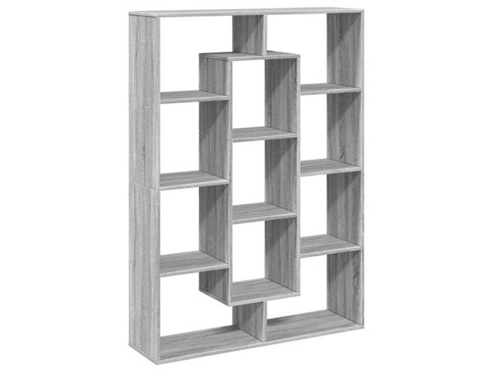 NOUVEAU Meuble Étagère - Bibliothèque - Sonoma gris - 102x29x143cm bois d'ingénierie - Anti l'humidité - pour salon 31525