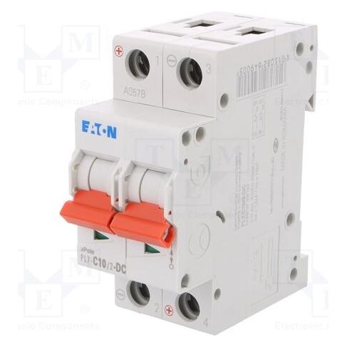 Eaton wie PL7-C10/2-DC OFF ÜBERSTROM 10KA DC (PL7-C10/2-DC)