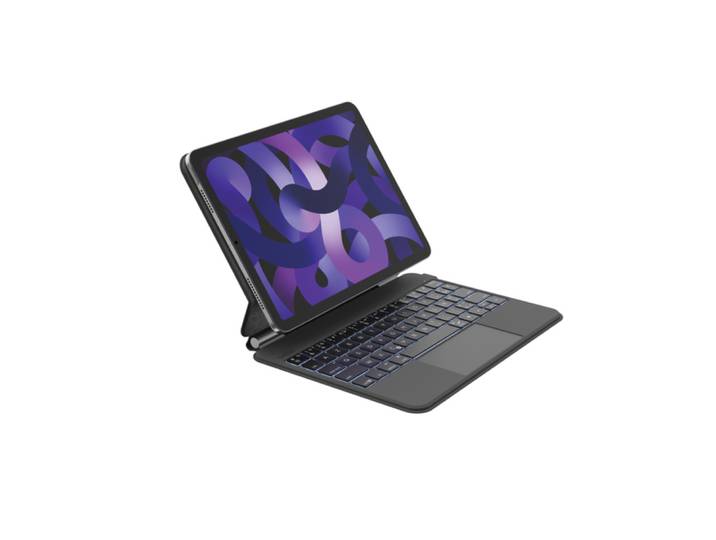 Belkin Keyboard, Pavé tactile, Apple, iPad Pro 11' (M4), Noir, Sans fil, Bluetooth BBZ002FR-V2