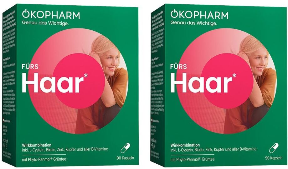Ökopharm fürs Haar Kapseln 2x90stk