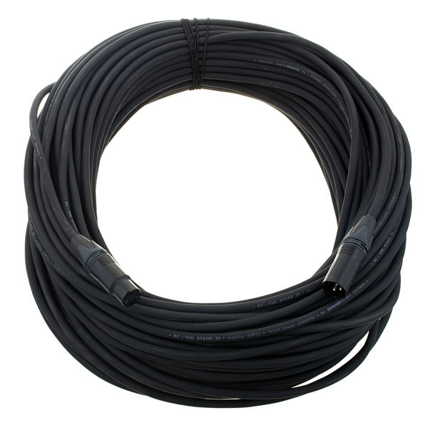 Sommer Cable Stage 22 SG0Q 50m nero