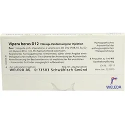 VIPERA BERUS D 12 Ampullen 8 ml