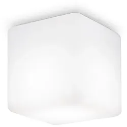 Ideal Lux Outdoor Wand-/Deckenleuchte LUNA SMALL, IP44, inkl. G9 3.2W 3000K IDEA-213200