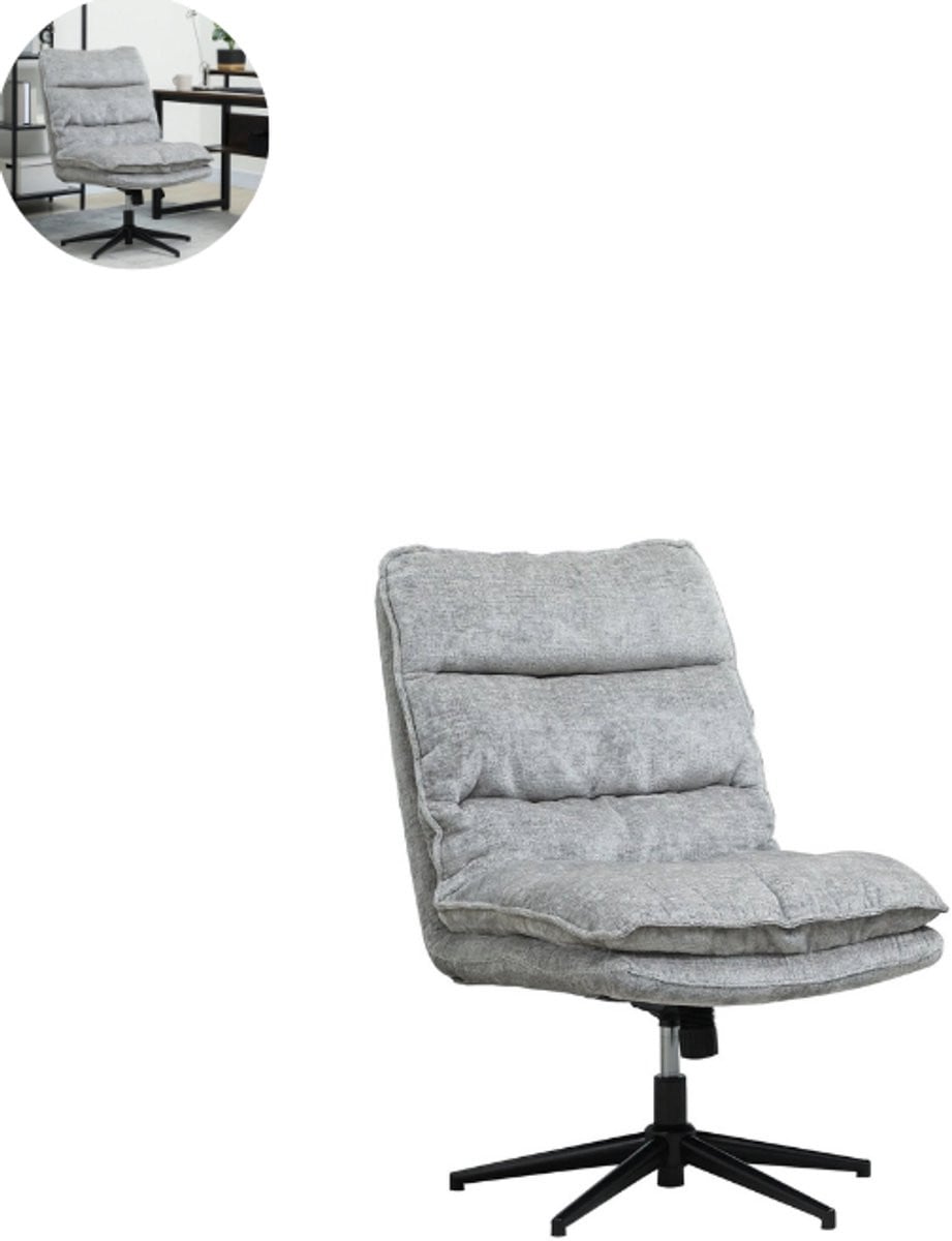 Moderne grijze relaxfauteuil voor volwassenen