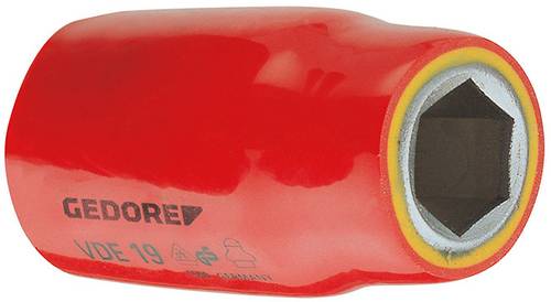 Gedore VDE 19 22 6123400 VDE-Steckschlüsseleinsatz 22 mm 1/2" (12.5 mm)