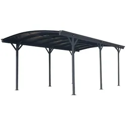 50NRTH Westmann Carport Rundbogen 15 m2 anthrazit