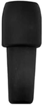 KitchenNation Universal Red Wine Bottle Stopper, Soft Silicone Double Seal, Bar Wine Utensils, Kitchen Tools Cap black 1pc