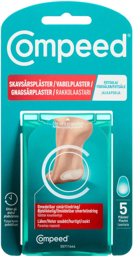Compeed Vabelplaster Til Under Fod Medicinsk udstyr 5 stk