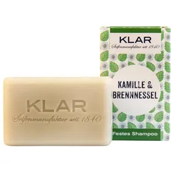 100g KLAR Festes Shampoo Kamille & Brennnessel