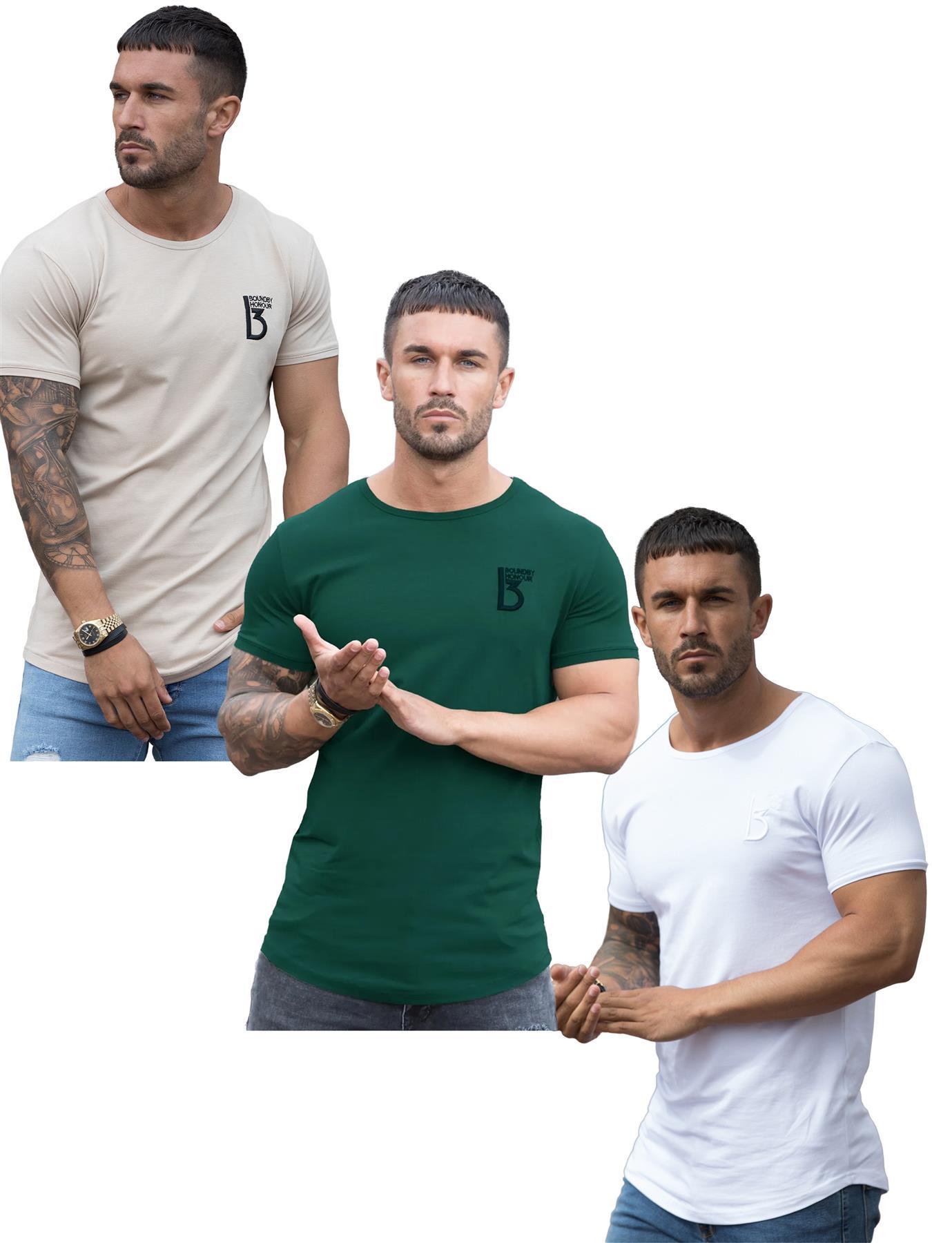 Ehre verpflichtet | 3er-Pack Herren Kurzarm-T-Shirt