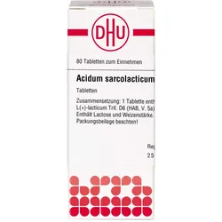 Acidum Sarcolactic D 6 80 ST