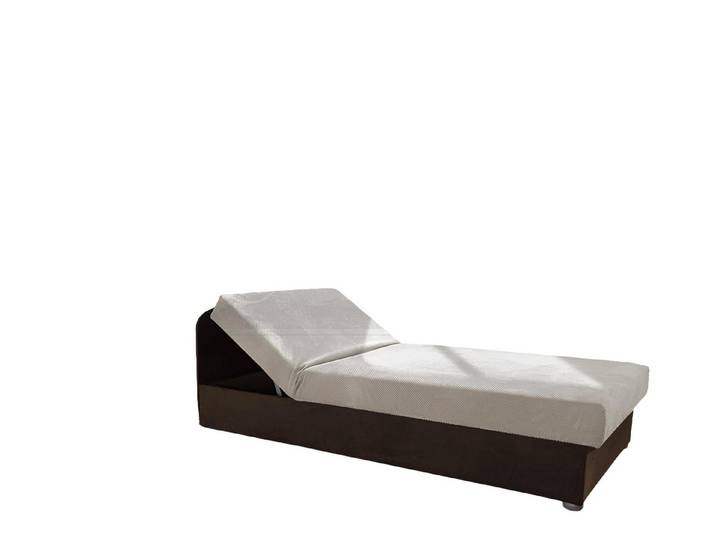Xlmoebel Bett Bettgestell mit Lederbezug und Stoffpolsterung in modernem Design (Bettgestell, Bett), Hergestellt in Europa