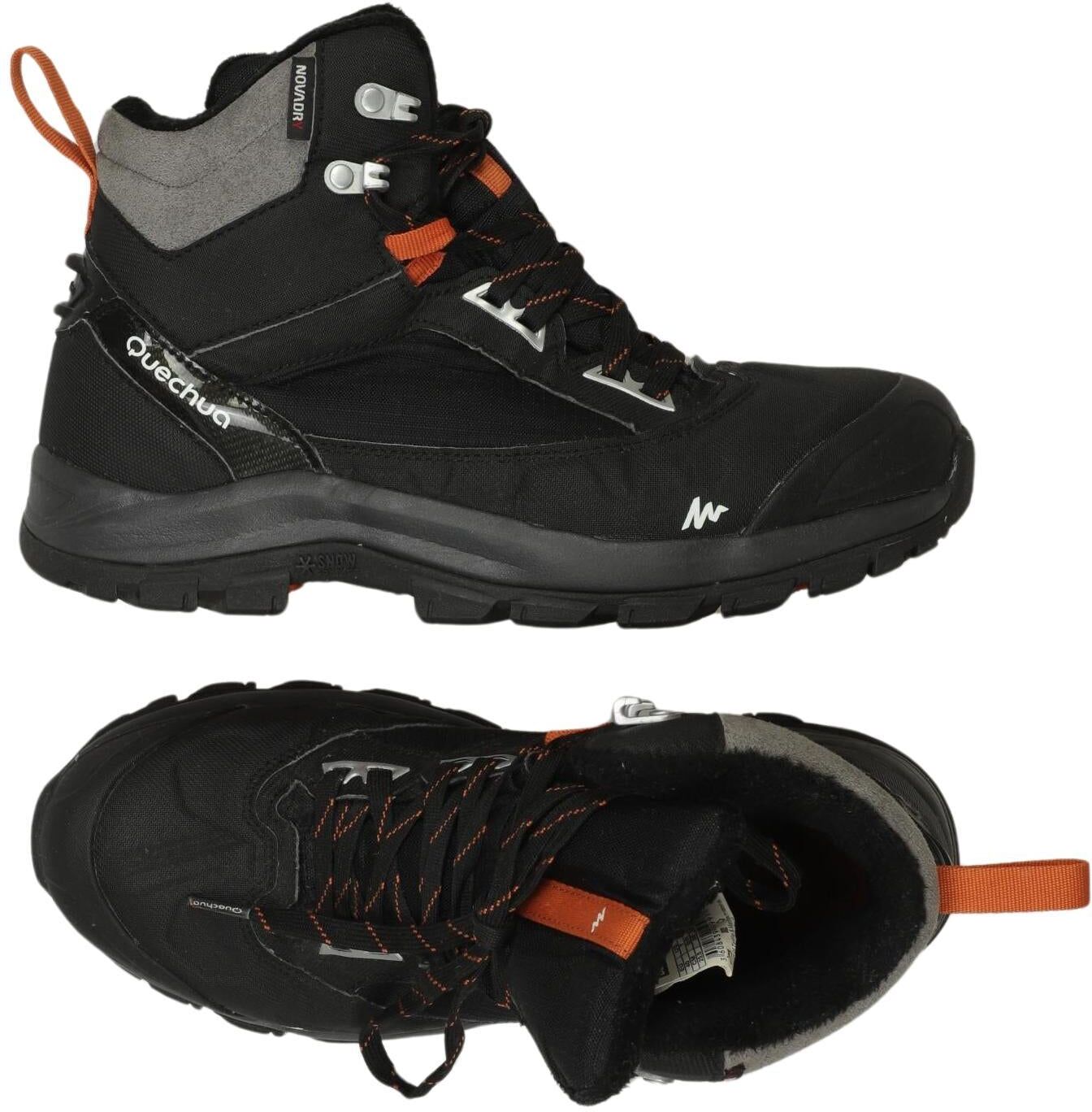 quechua Herren Stiefel, Schwarz, Gr. EU 40, kein / Etikett - Second Hand