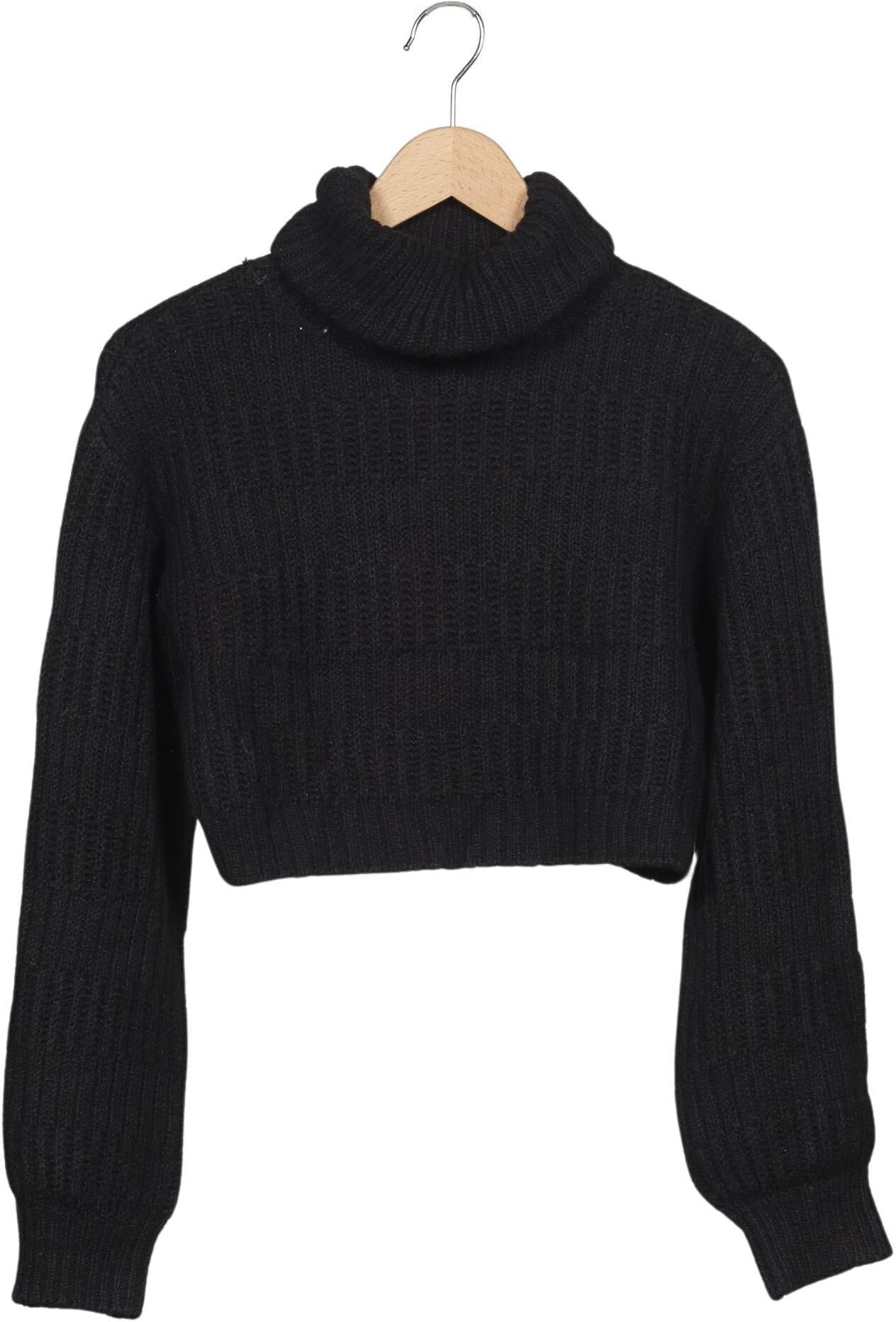 even odd Damen Pullover, Schwarz, Gr. XS, Synthetik - Second Hand