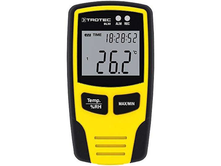 TROTEC Temperatuur- en vochtigheidslogger USB BL30 verbonden, nauwkeurig en professioneel