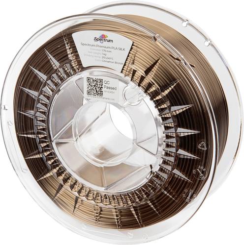 Spectrum Filaments 80440 PLA SILK Filament PLA-Seide Seidig glänzend 1.75mm 1000g Cinnamon Bronze, Bronze 1St.