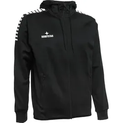DERBYSTAR Primo Kapuzenjacke schwarz/weiß M