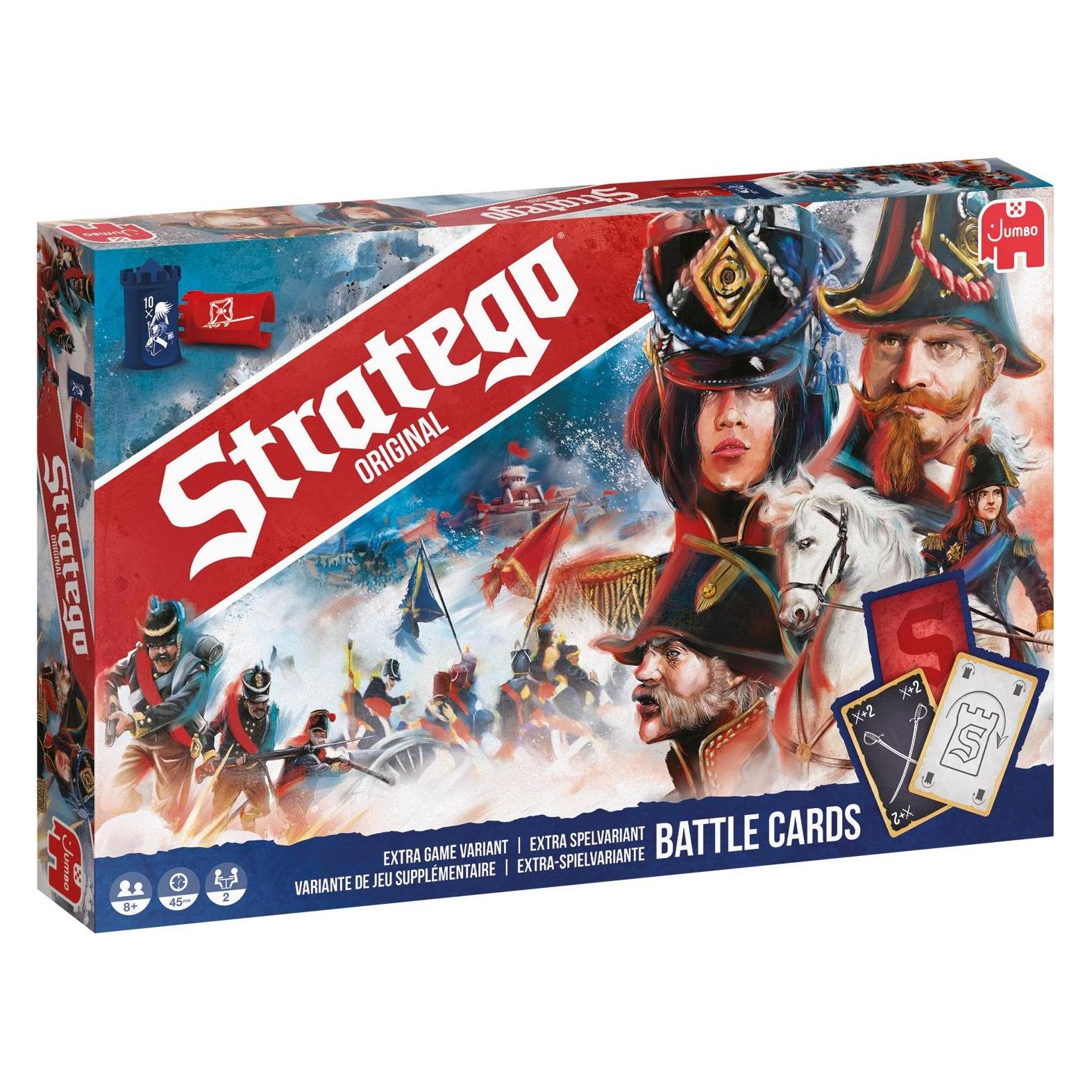 Jumbo Stratego Original (Deutsch, Englisch, Französisch, Niederländisch, 2 Spieler) (19958)