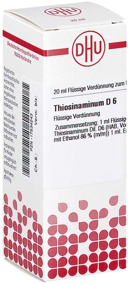 Thiosinaminum D6 Dilution 20ml