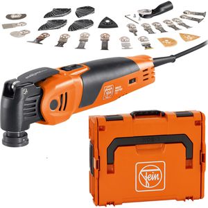Fein Multifunktionswerkzeug MultiMaster MM 700 MAX TOP, 450W, mit 60-teiligem Zubehör-Set und Koffer