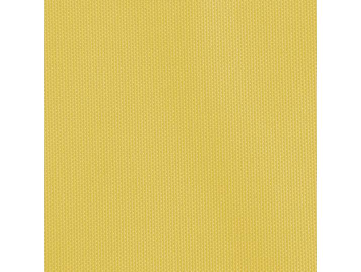 Gartensonnensegel, Gelb, Kunststoff, 400x400x400 cm, Sonnenschutz, Sonnenschirme