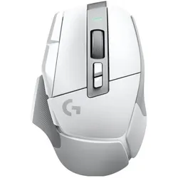 Logitech G G502 X Lightspeed (Kabellos), Maus, Weiss