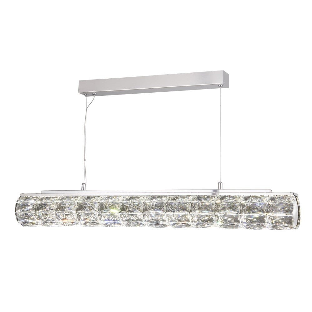 Searchlight Remy Kristallen Hanglamp - Transparant