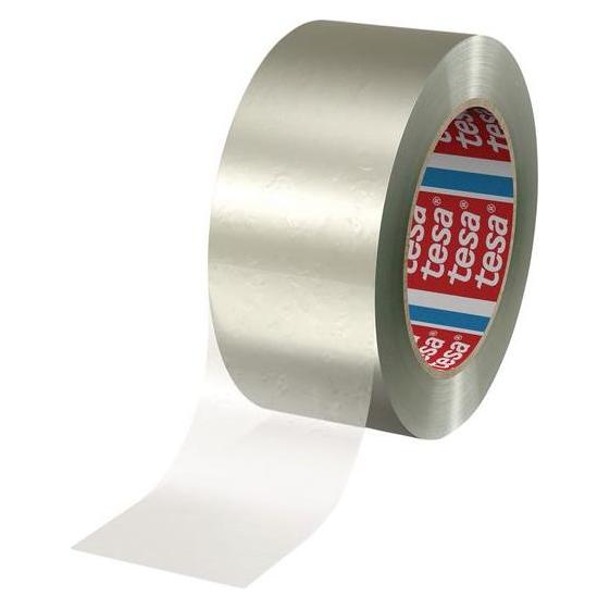 tesa Verpackungsklebeband PP 60412 transparent Länge 66 m Breite 50 mm (50 mm) (60412-00000-00)