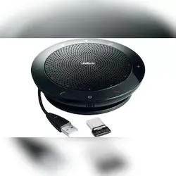 Jabra SPEAK 510+ Konferenzlautsprecher 7510-409 inkl. Link 370a US Bluetooth, USB 2.0, Schwarz
